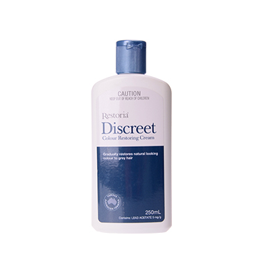 Discreet 丽丝雅 黑发还原乳 白发变黑 无损发跟 无刺激非染发250ml 