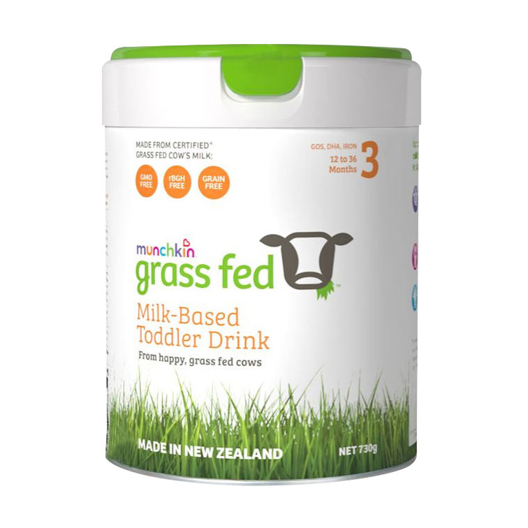 Munchkin满趣健草饲奶粉三段730g 6罐极速发货包直邮