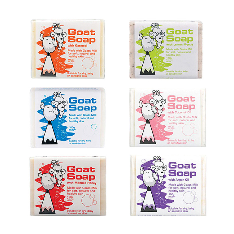 goat羊奶皂 山羊奶肥羊手工香皂温和洁面洗澡清洁保湿滋润 儿童孕妇可用多种味道 100g