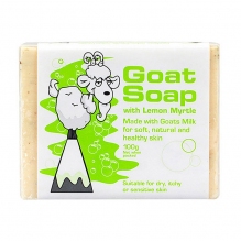 goat羊奶皂 山羊奶肥羊手工香皂温和洁面洗澡清洁保湿滋润 儿童孕妇可用多种味道 100g