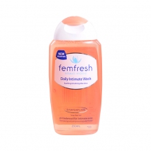 femfresh女性洗液 私处护理液抑菌止痒去异味私处洗液日常护理 洋甘菊味 百合味 250ml