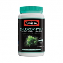 swisse叶绿素片调节机体内分泌恢复活性细胞清理肌肤代谢健康嫩白肤色100片