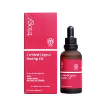 新包装trilogy趣乐有机玫瑰果油玫瑰精油 补水保湿亮白肤色淡化纹理温和不刺激 45ml
