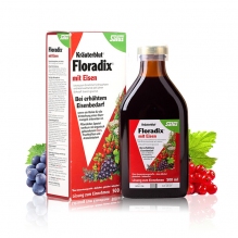 新版 Floradix德国铁元 气血滋养补血 补铁润肤抗疲劳 孕妇儿童可用 500ml