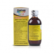 澳洲惠氏Centrum Kids 善存补铁赖氨酸儿童铁元口服液樱桃味 200ml