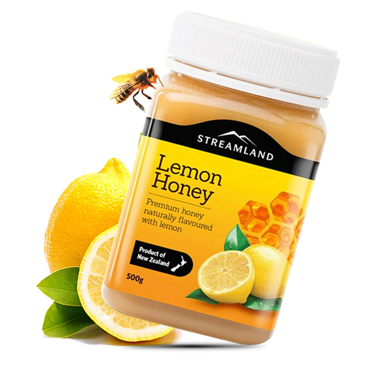 新西兰 Streamland 新溪岛柠檬蜂蜜  天然滋补养胃美颜 500g