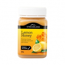 新西兰 Streamland 新溪岛柠檬蜂蜜  天然滋补养胃美颜 500g