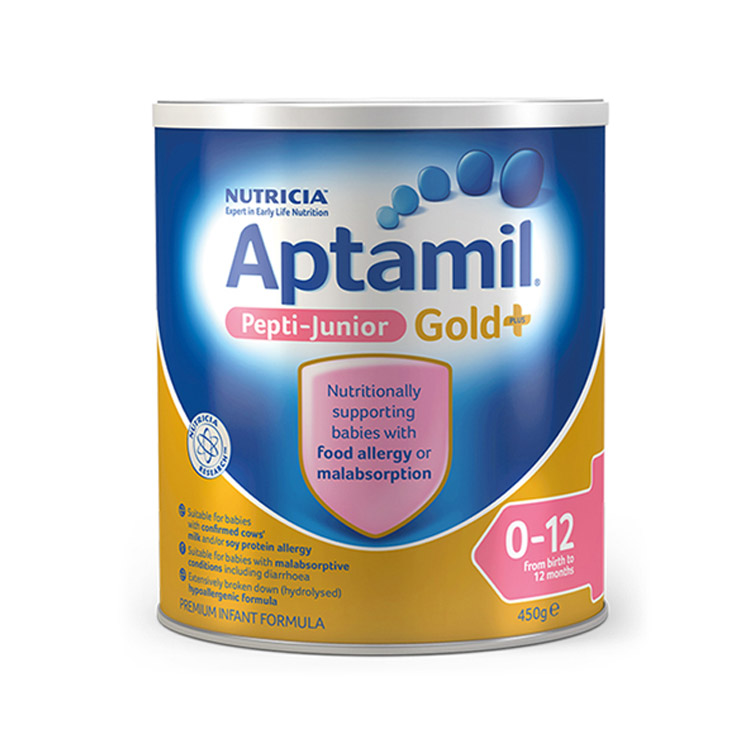 Aptamil爱他美深度Pepti-Junior 水解无乳糖奶粉 0-12个月 450g