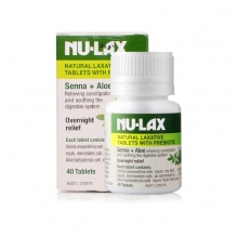 Nu-lax 乐康片 果蔬纤维便携装芦荟精华 普通版 男女通用40粒