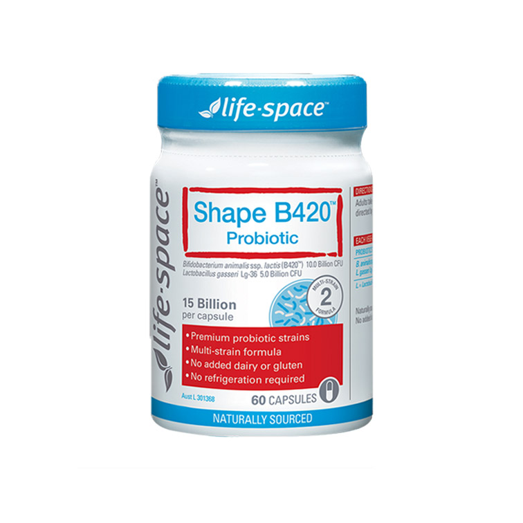 life space B420瘦子益生菌粉 成人调理肠胃肠道男女专用 60粒