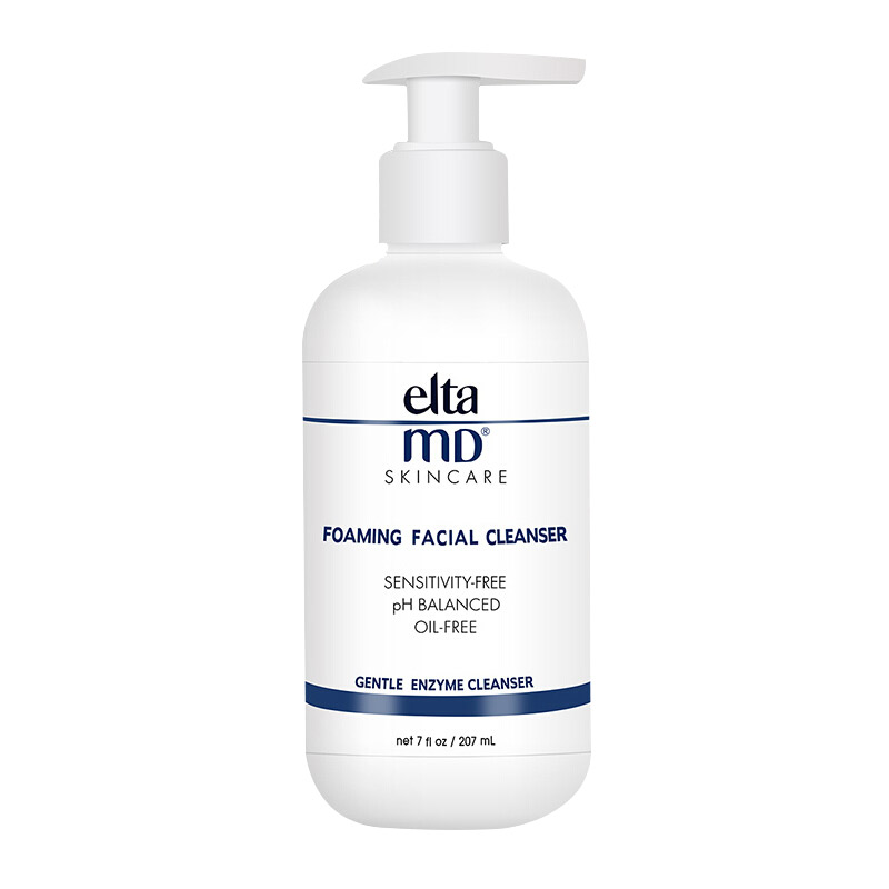 【特惠23.9】美国 Elta MD氨基酸洁面乳泡沫 抗敏清洁洗面奶弱酸温和洗面奶207ml
