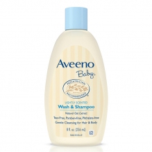 Aveeno/ 艾维诺婴儿天然燕麦洗发水沐浴露二合一354ml
