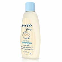 Aveeno/ 艾维诺婴儿天然燕麦洗发水沐浴露二合一354ml