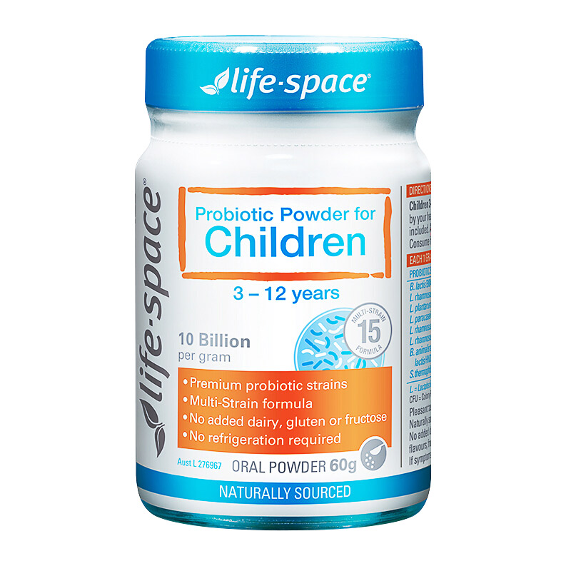 life space儿童益生菌粉调理宝宝肠胃防腹泻助消化60g