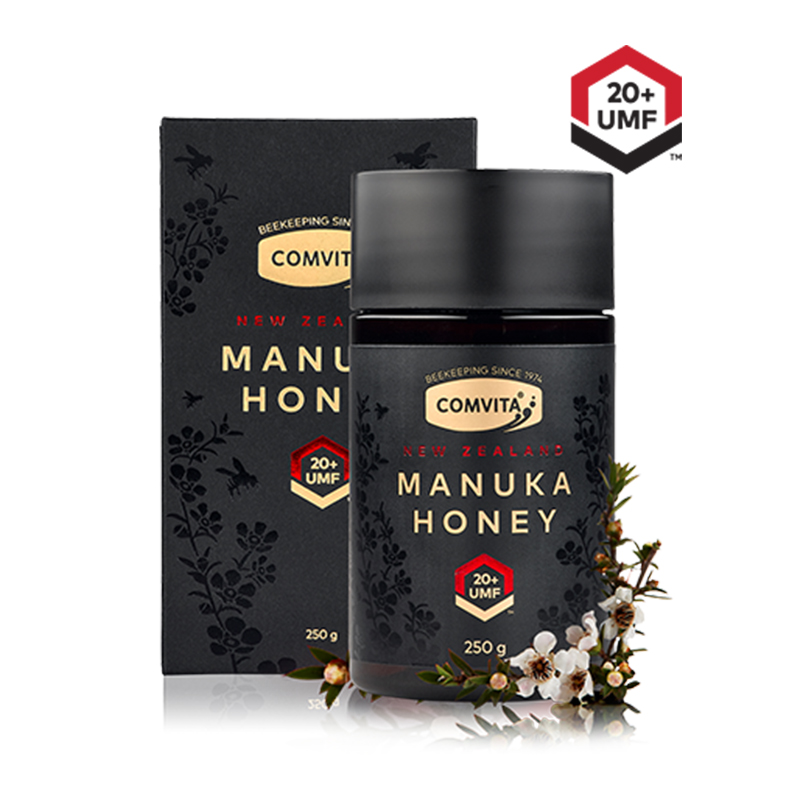 UMF20+ 新西兰comvita康维他天然野生麦卢卡蜂蜜 250g 新版