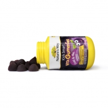 Nature s Way 佳思敏软糖 黑接骨木软糖 瓶装提升免疫力儿童维生素 60粒