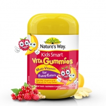 Nature's Way 佳思敏软糖 防挑食+多维生素 儿童复合维生素软糖果 60粒