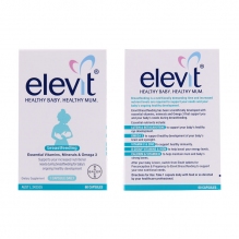 Elevit哺乳期爱乐维定制哺乳期复合维生素产后dha 60粒