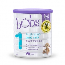 Bubs贝儿婴幼儿羊奶粉 一段 800g  新版 6罐极速发货包直邮