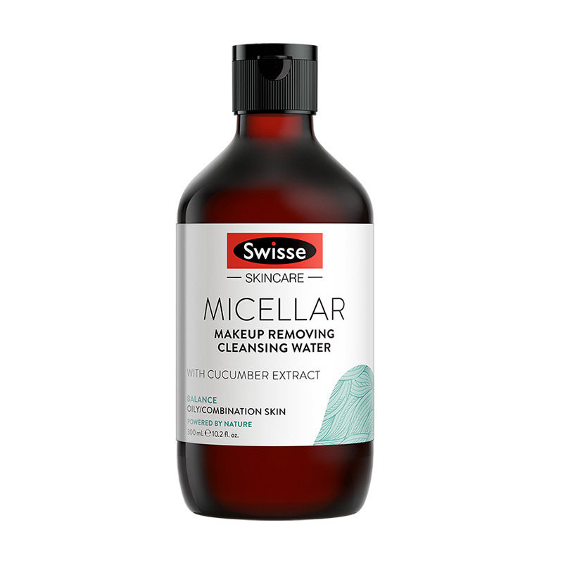 Swisse小黄瓜温泉卸妆水澳洲萃取孕妇敏感肌脸部清洁液 300ml 新版