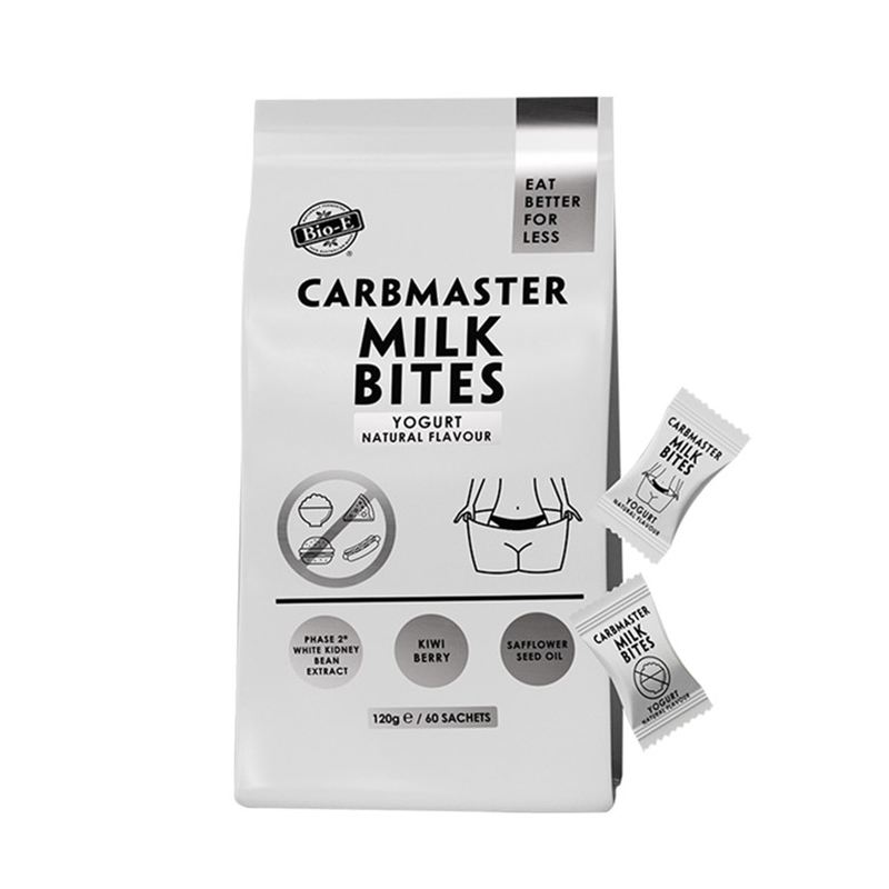 bioe白芸豆酵素片膳食纤维碳水阻断剂美食阻击片清肠排宿便抗糖大餐救星 酸奶味 120g