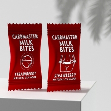 bioe白芸豆酵素片美食阻击片膳食纤维阻断剂清肠排宿便抗糖大餐救星 草莓口味 120g