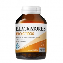 Blackmores 维生素C活性vc抗感冒1000mg 150粒（新包装）