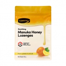 【双11特惠】新西兰comvita康维他蜂胶润喉糖柠檬味  麦卢卡10+  500g 