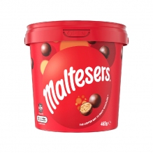 【上新特惠 两桶限时特惠】麦提莎 Maltesers麦丽素 牛奶夹心巧克力零食桶装465g