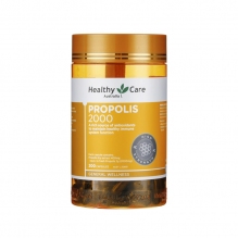 Healthy Care HC纯天然蜂胶软胶囊2000mg*200粒护肝延缓衰老