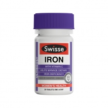 Swisse补铁片气血滋养女性贫血补血补气血气色片剂30片