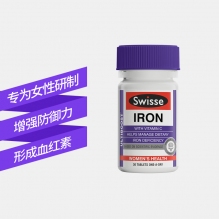 Swisse补铁片气血滋养女性贫血补血补气血气色片剂30片