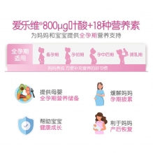 【新版】澳洲Elevit爱乐维孕妇备孕复合维生素 女士补充维生素营养叶酸100片