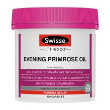 Swisse 月见草油胶囊 调节女性内分泌保健保养卵巢200粒