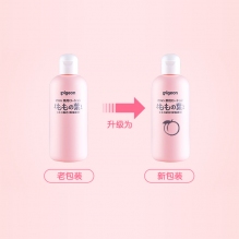 日本本土版贝亲桃子新生儿婴儿液体爽身粉痱子粉桃叶桃子水保湿露200ml