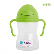Bbox儿童水杯宝宝学饮杯第三代重力吸管杯新版240ml苹果绿