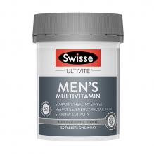 Swisse男士复合维生素多种矿物质提升男性精力活力120粒