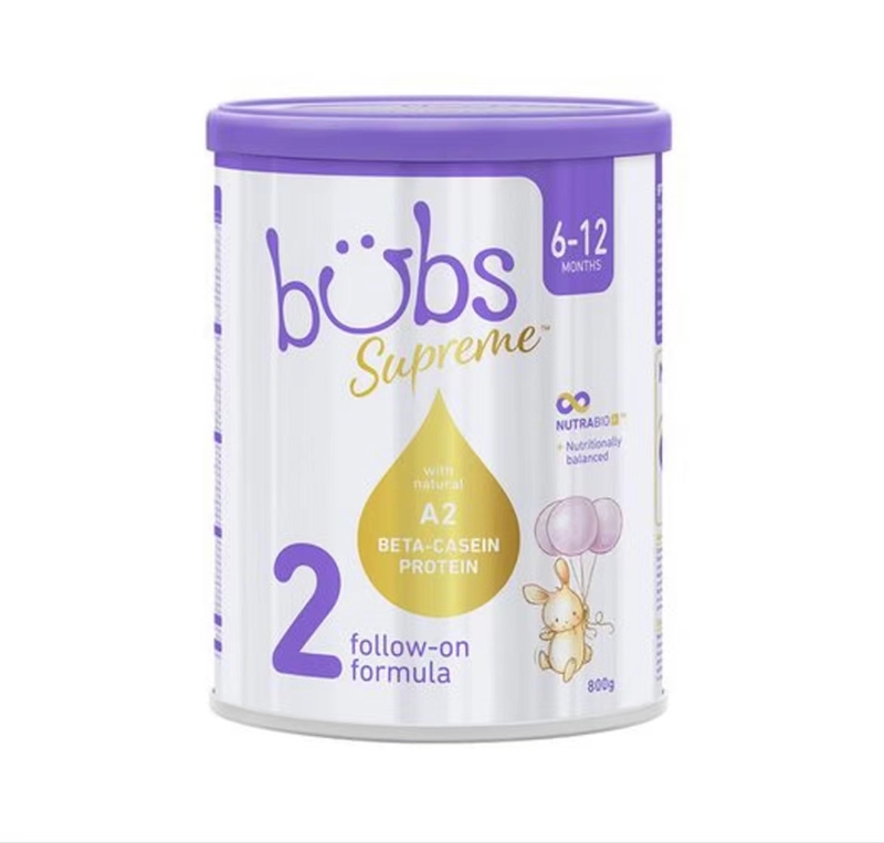 BUBS贝臻 A2β酪蛋白牛奶粉婴幼儿童配方奶粉2段