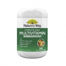澳洲Nature'sWay佳思敏 复合维生素b族多维vb矿物质片200粒