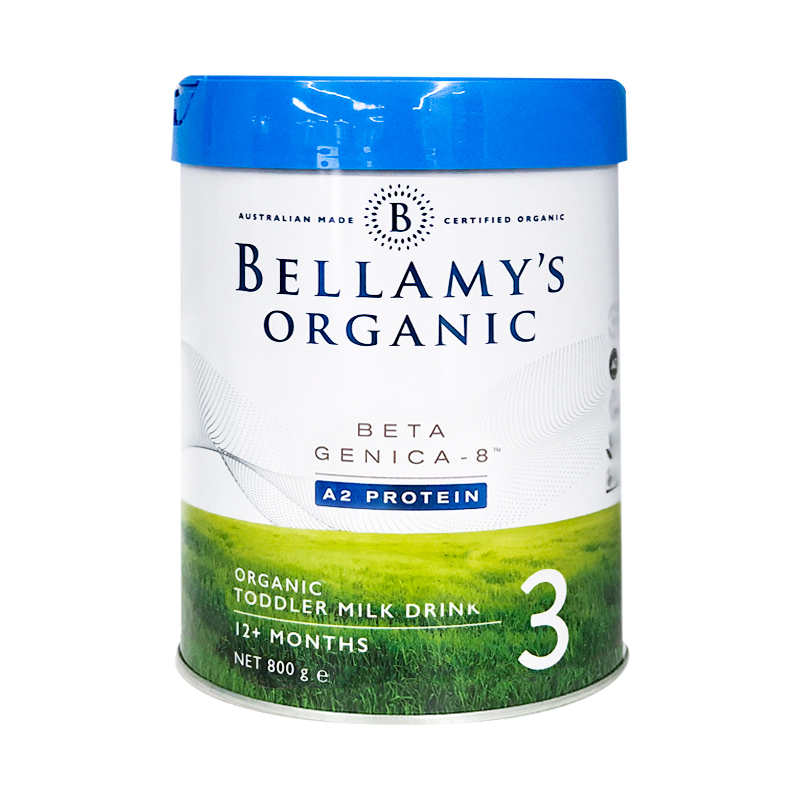 澳洲贝拉米白金版有机A2婴幼儿配方奶粉三段