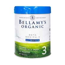澳洲贝拉米白金版有机A2婴幼儿配方奶粉三段