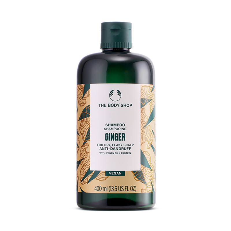 The Body Shop生姜洗发水 防脱发洗发露控油去屑 400ml