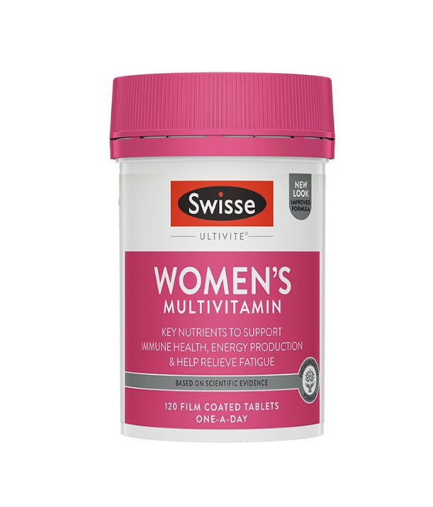 【新版】Swisse女士活力复合维生素补充营养缓解压力120粒