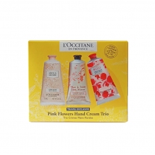 【双十一】L'occitane/欧舒丹 护手霜套装三件套 75ml*3 （橙花+玫瑰花+樱花）