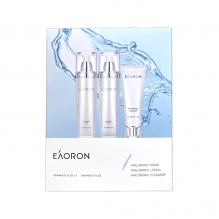 【双十一】Eaoron水光针水乳洁面套装 玻尿酸爽肤水+乳液+洁面乳二代套盒