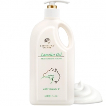 GM/澳芝曼 绵羊油滋润霜补水保湿身体乳 500G