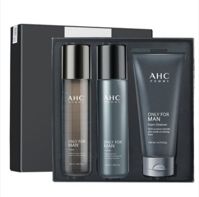 AHC 男士水乳三件套（120ml+120ml+140ml）