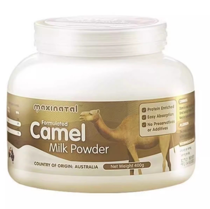 maxinatal澳洲骆驼奶野生成人营养高钙高蛋白中老年骆驼奶粉400g 
