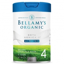 澳洲贝拉米白金版有机A2婴幼儿配方奶粉 四段