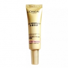 欧莱雅多重防护隔离露7.5ml小样 素颜亮采冷白皮妆前乳夏季防晒霜（25.3月）